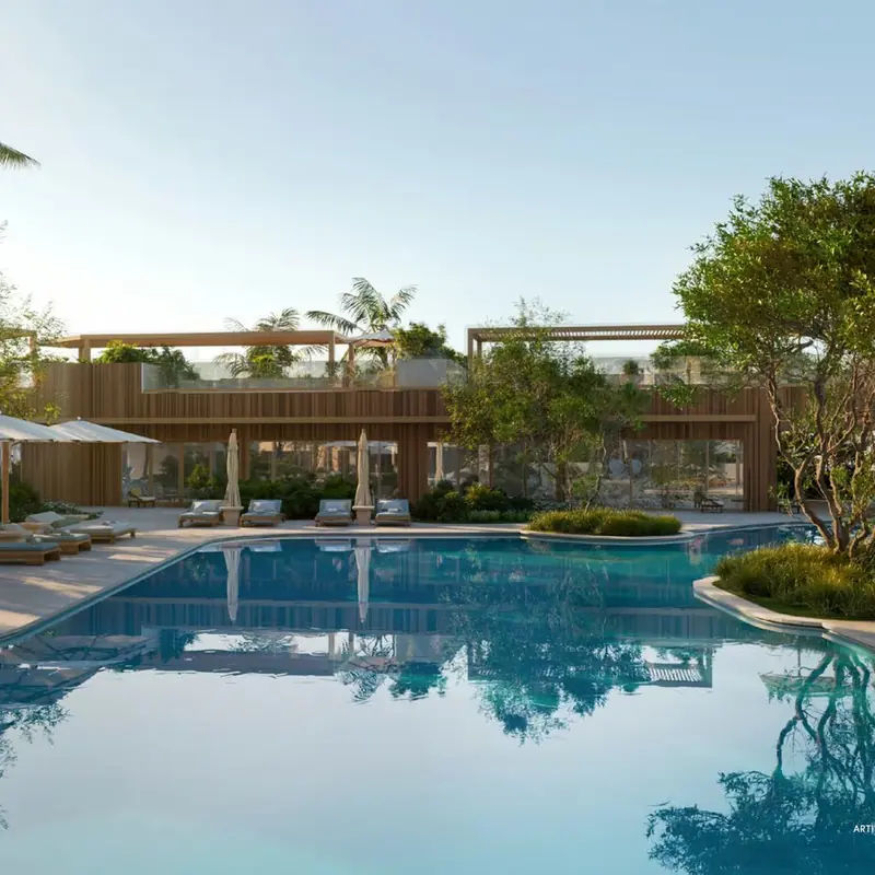 Pool and clubhouse